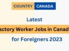MANUFACTURING JOBS IN CANADA