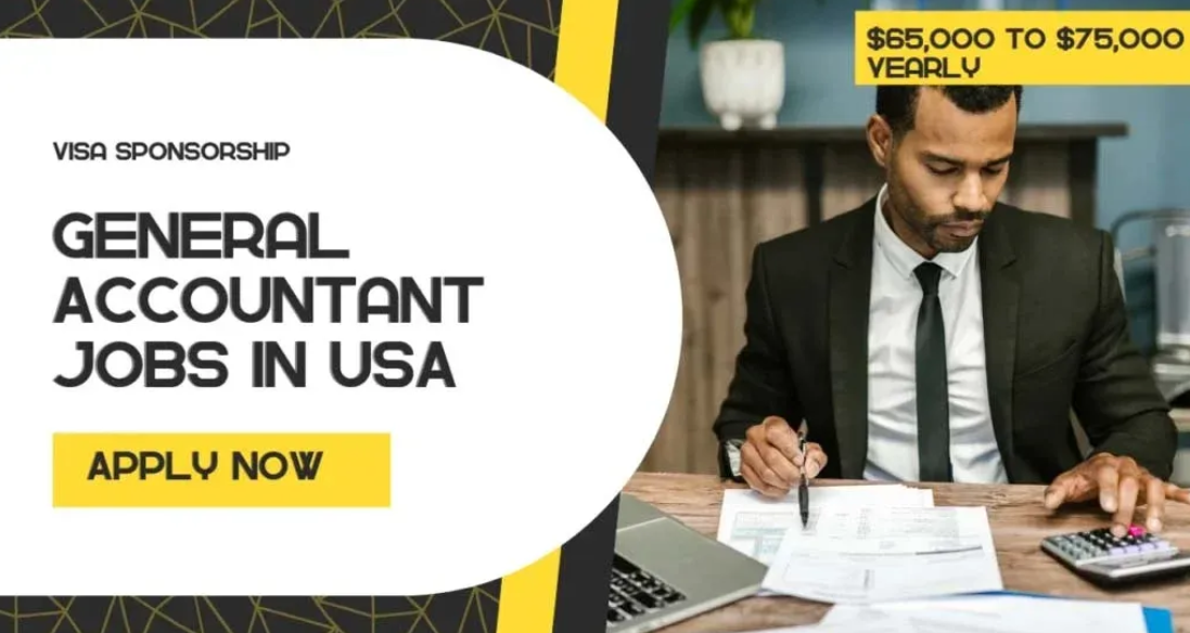 General Accountant Jobs in USA 2025 – Visa Sponsorship